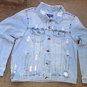 Blue Denim Jacket Size L